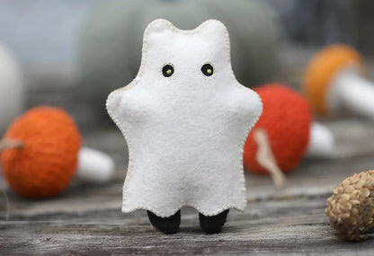 Ghost Cat Felt Doll Kit