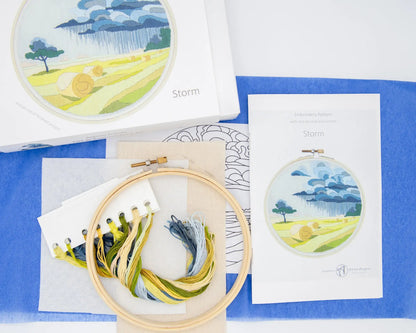 Storm Embroidery Kit