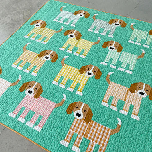 Pups in Pajamas Quilt Pattern