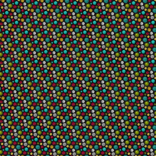 Sewing is My Happy Place - Buttons ($20/m)