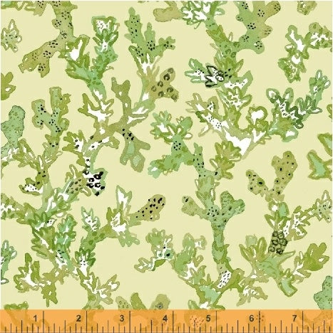 Curio - Coral POS Fabric - Trapunto