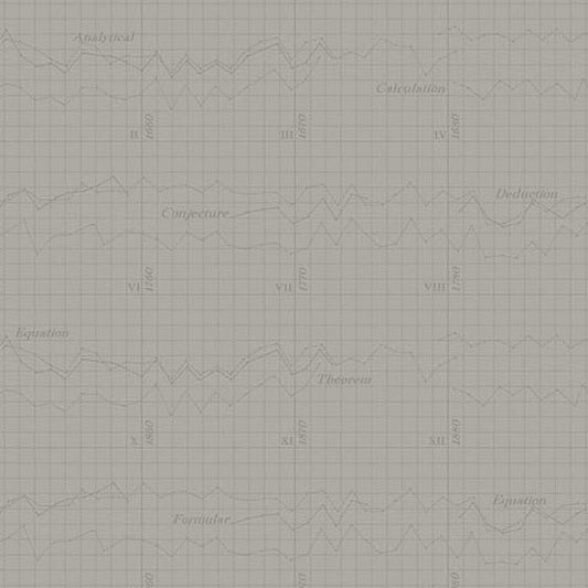 Colour Theory - Graph POS Fabric - Trapunto