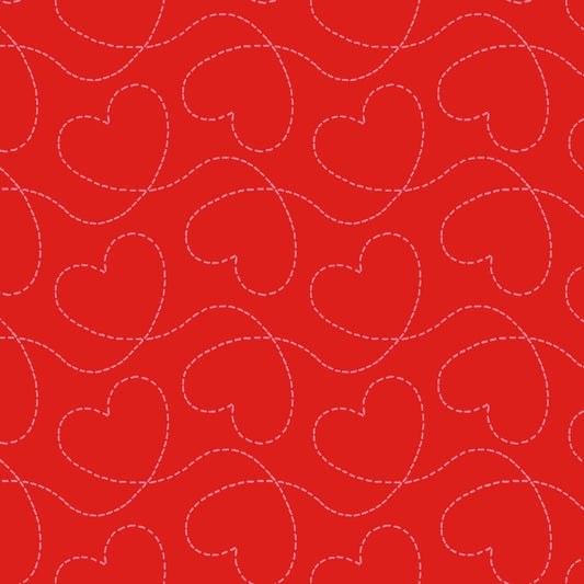 Bee Mine - Stitched Hearts ($20/m)